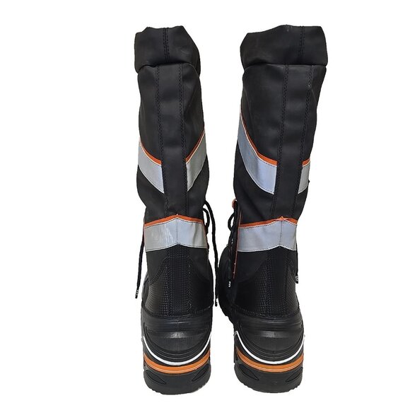 Helly Hansen Men's HHF146111 CTCP IceFx WP Felt Pack Boot Black/Orange Size 15M - Picture 4 of 7